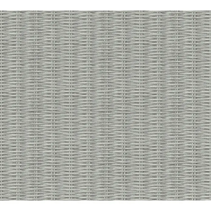 Tadessi Vliestapete M1-No.1653 - Grau, Holzoptik, 10,05 x 0,53 m - Hellgraues Flechtmuster, Rattan oder Korbgeflecht ähnelnd, geeignet für Möbel oder Textilien.