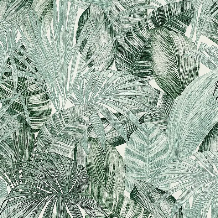 Tadessi Vliestapete M1-No.249 - Weiß, Floral, 10,05 x 0,53 m