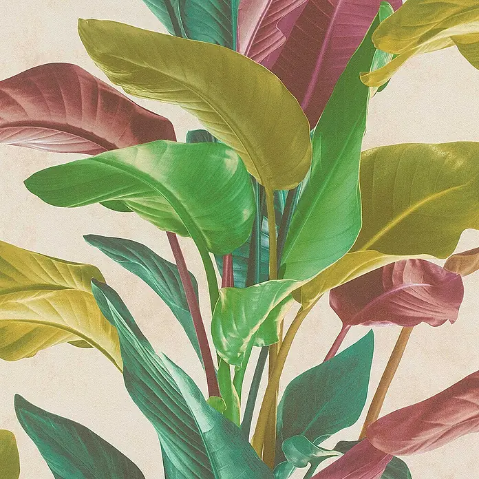Tadessi Vliestapete M1-No.615 - Mehrfarbig, Floral, 10,05 x 0,53 m