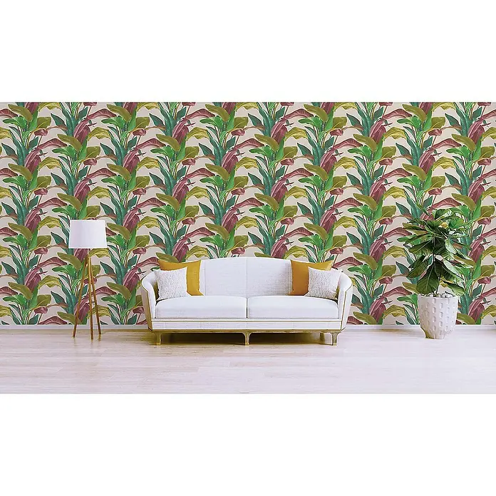Tadessi Vliestapete M1-No.615 - Mehrfarbig, Floral, 10,05 x 0,53 m