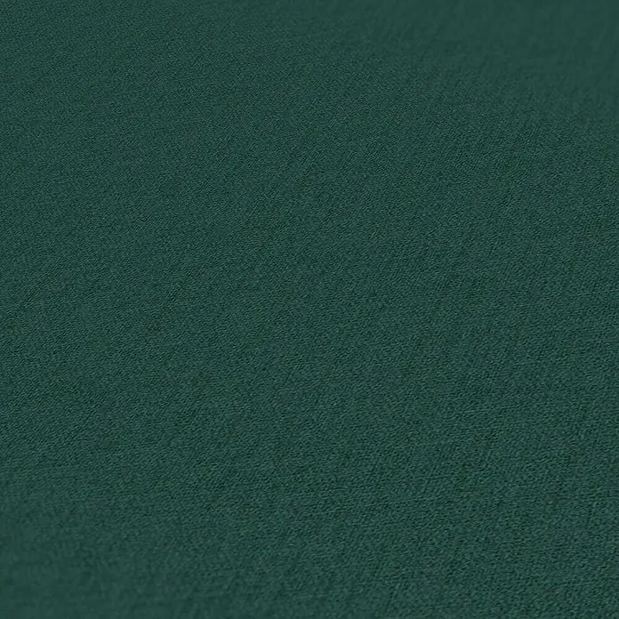 Tadessi Vliestapete M1-No.1198 - Grün, Uni, 10,05 x 0,53 m - Dunkelgrüner, texturierter Stoff mit feiner Webstruktur.