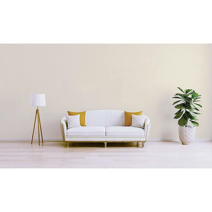 Tadessi Vliestapete M1-No.2721 - Creme, Uni, 10,05 x 0,53 m