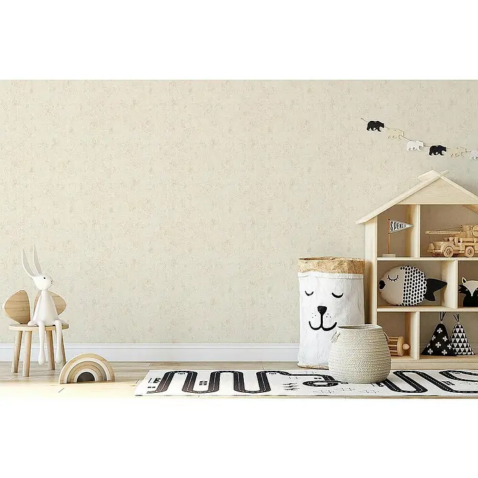 Tadessi Vliestapete M1-No.1059 - Beige, Uni, 10,05 x 0,53 m