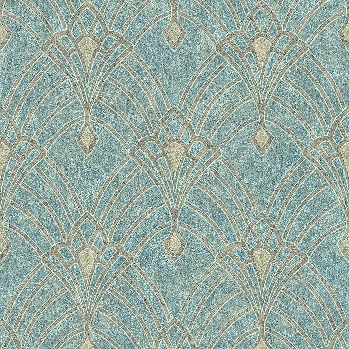 Tadessi Vliestapete M1-No.702 - Blau, Sonstiges, 10,05 x 0,53 m