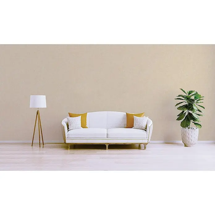 Tadessi Vliestapete M1-No.1882 - Beige, Uni, 10,05 x 0,53 m
