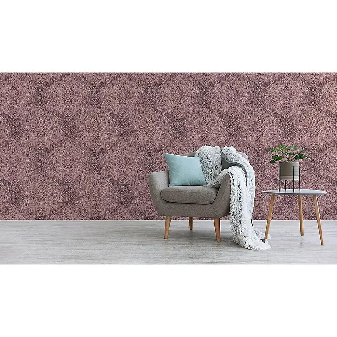 Tadessi Vliestapete M1-No.3350 - Rosa, Ornament, 10,05 x 0,53 m