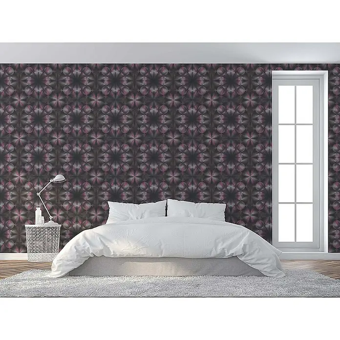 Tadessi Vliestapete M1-No.1809 - Schwarz, 3D-Optik, 10,05 x 0,53 m