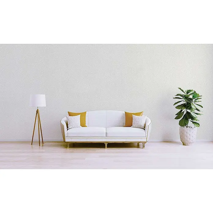 Tadessi Vliestapete M1-No.2687 - Creme, Uni, 10,05 x 0,53 m