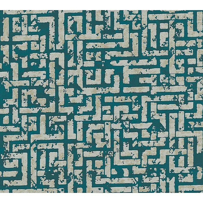 Tadessi Vliestapete M1-No.1820 - Blau, Grafisch, 10,05 x 0,53 m