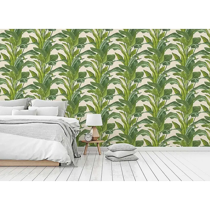 Tadessi Vliestapete M1-No.1598 - Creme, Floral, 10,05 x 0,53 m