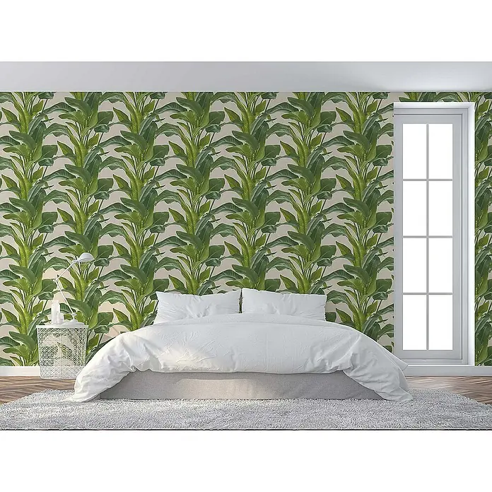 Tadessi Vliestapete M1-No.1598 - Creme, Floral, 10,05 x 0,53 m