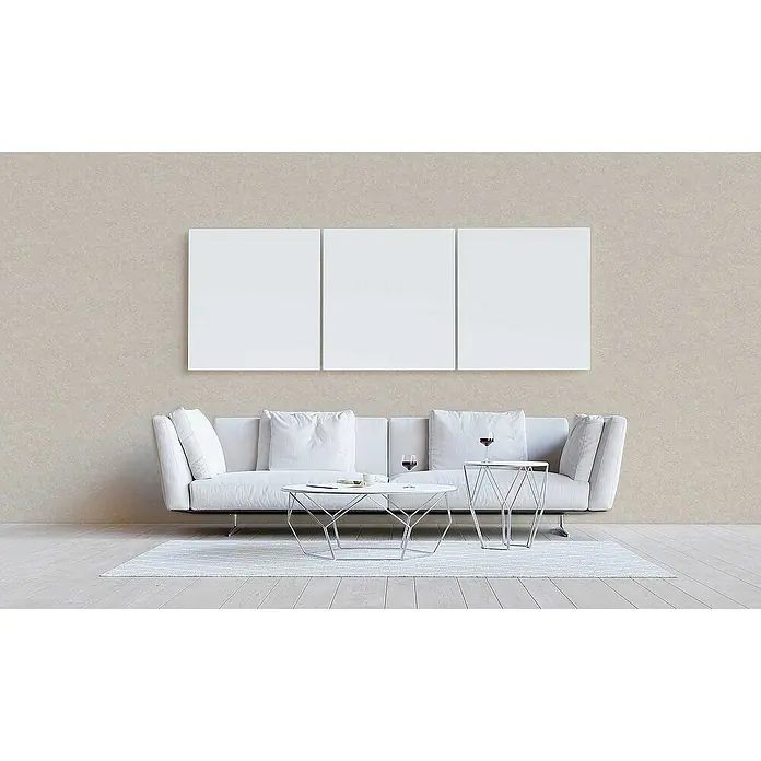 Tadessi Vliestapete M1-No.3301 - Creme, Uni, 10,05 x 0,53 m