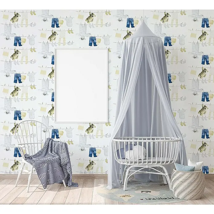 Tadessi Vliestapete M1-No.1554 - Creme, Sonstiges, 10,05 x 0,53 m
