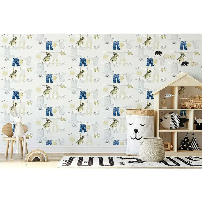 Tadessi Vliestapete M1-No.1554 - Creme, Sonstiges, 10,05 x 0,53 m