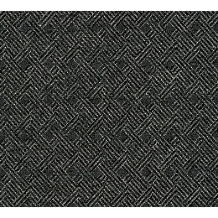 Tadessi Vliestapete M1-No.1350 - Schwarz, Grafisch, 10,05 x 0,53 m