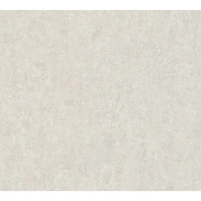 Tadessi Vliestapete M1-No.1816 - Grau, Steinoptik, 10,05 x 0,53 m - Helle, texturierte Oberfläche, die Stuck oder Putz ähnelt.
