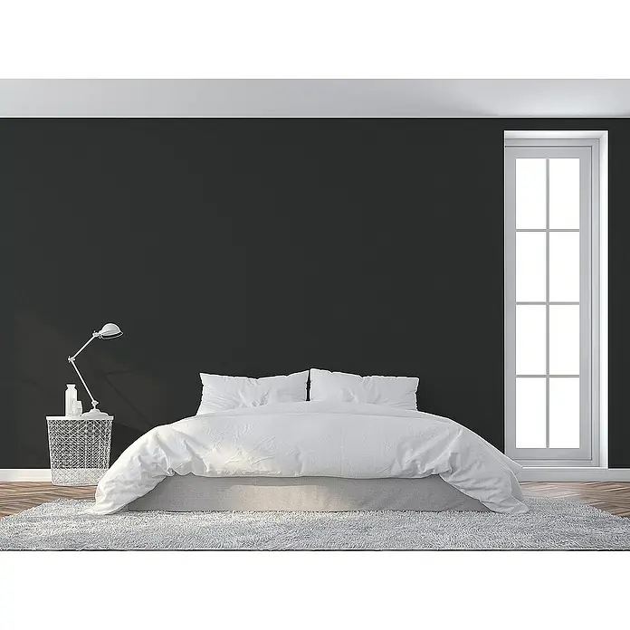 Tadessi Vliestapete M1-No.1034 - Schwarz, Uni, 10,05 x 0,53 m