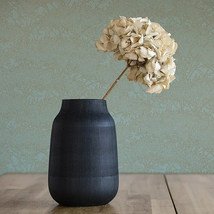 Tadessi Vliestapete M1-No.2815 - Blau, Floral, 10,05 x 0,53 m