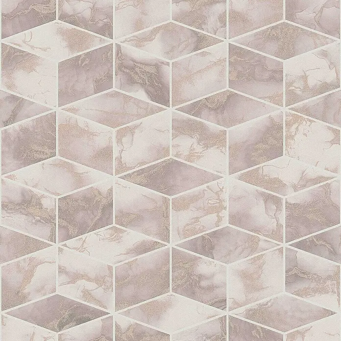 Tadessi Vliestapete M1-No.618 - Rosa, Grafisch, 10,05 x 0,53 m