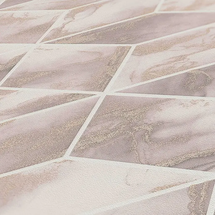 Tadessi Vliestapete M1-No.618 - Rosa, Grafisch, 10,05 x 0,53 m