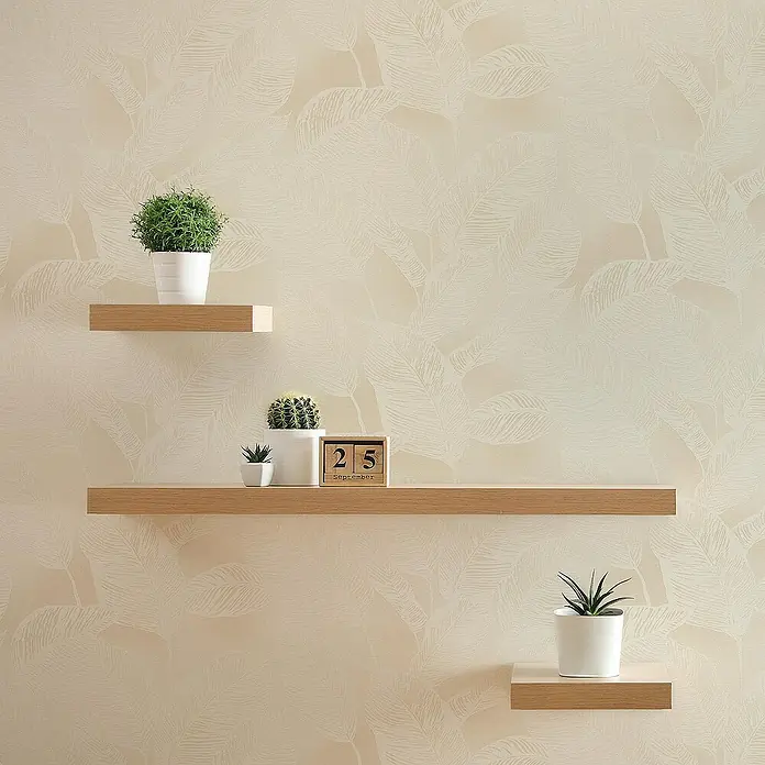 Tadessi Vliestapete M1-No.3527 - Weiß, Floral, 10,05 x 0,53 m