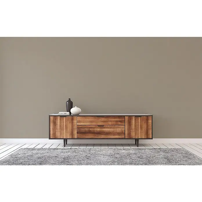 Tadessi Vliestapete M1-No.2369 - Braun, Uni, 10,05 x 0,53 m