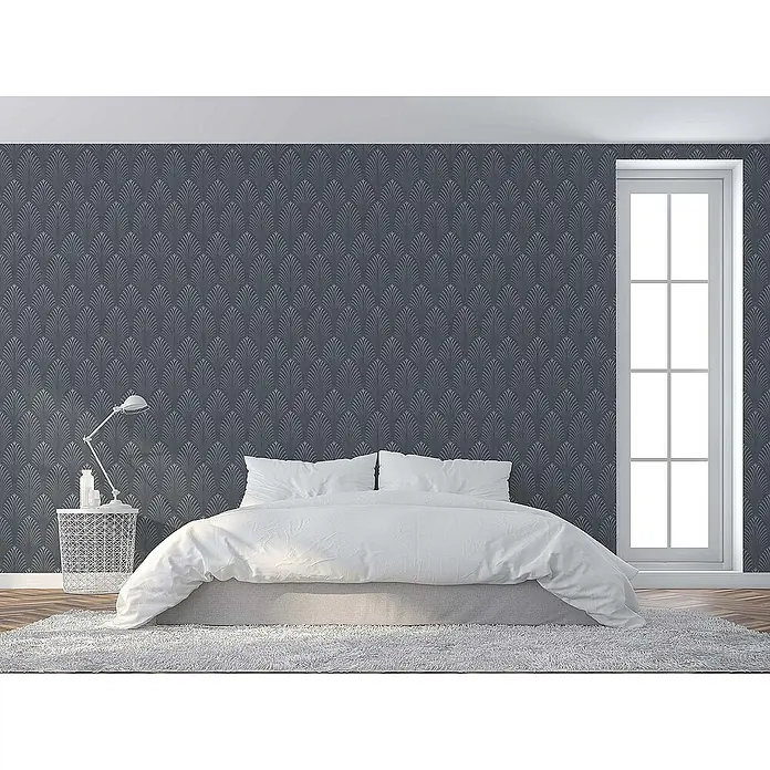 Tadessi Vliestapete M1-No.455 - Schwarz, Grafisch, 10,05 x 0,53 m