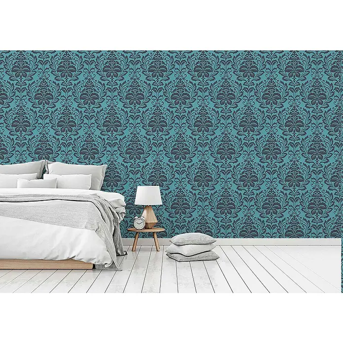 Tadessi Vliestapete M1-No.263 - Grau, Ornament, 10,05 x 0,53 m