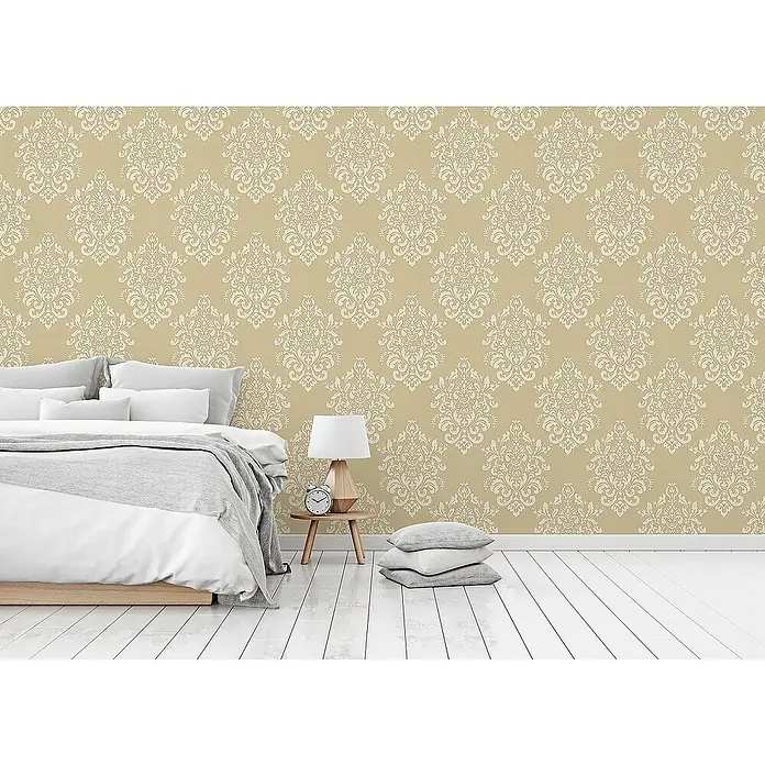Tadessi Vliestapete M1-No.2455 - Beige, Ornament, 10,05 x 0,53 m