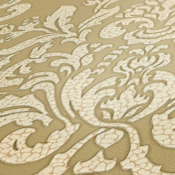 Tadessi Vliestapete M1-No.2455 - Beige, Ornament, 10,05 x 0,53 m
