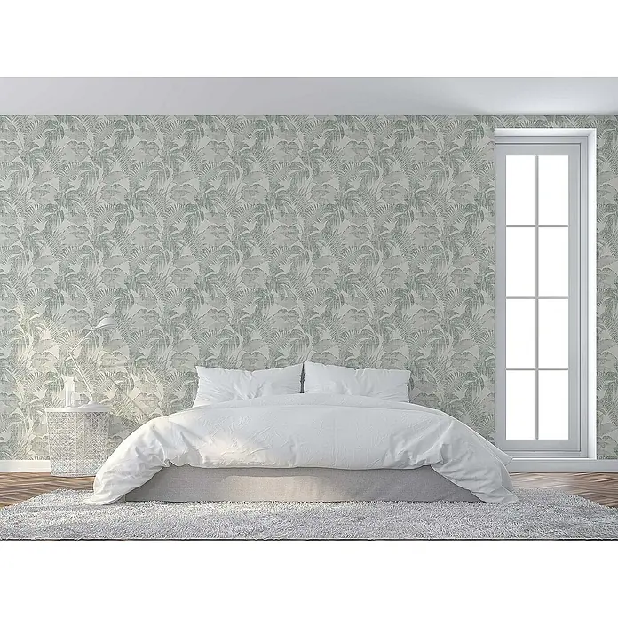 Tadessi Vliestapete M1-No.369 - Creme, Floral, 10,05 x 0,53 m