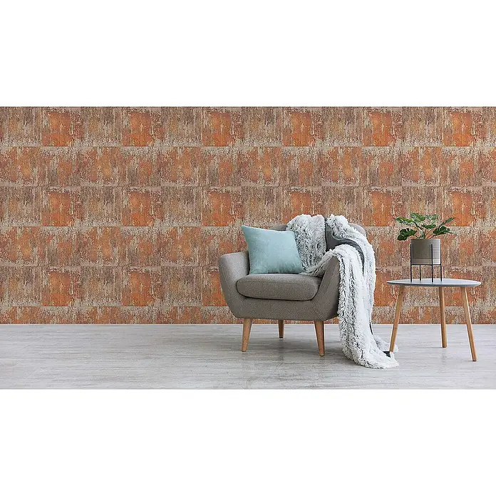 Tadessi Vliestapete M1-No.153 - Orange, Sonstiges, 10,05 x 0,53 m