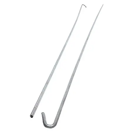 Protektor  Montagezubehör für Trockenbau 750mm Abhängedraht mit Haken Silber