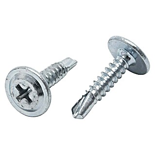 Protektor Montagezubehör für Trockenbau 1000x Blechschraube 4,2mm x 19mm Bohrspitze Silber
