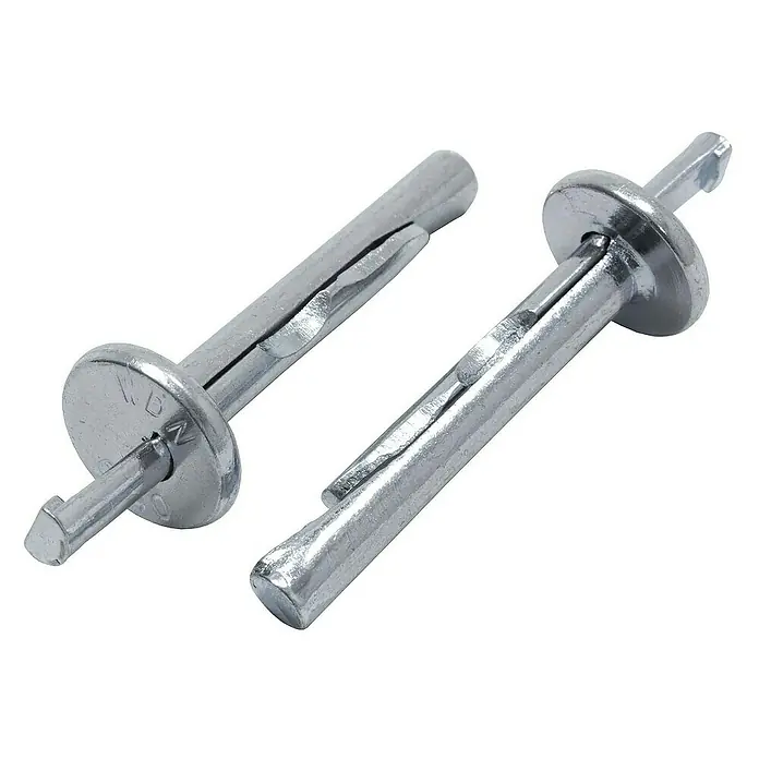 Protektor Montagezubehör für Trockenbau 100x Deckennagel 6mm x 40mm A1 Silber - 