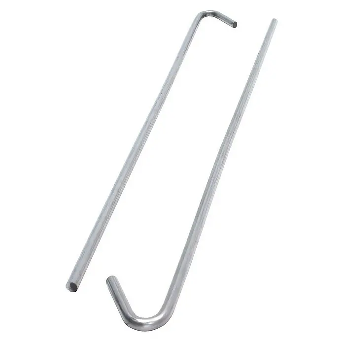 Protektor Montagezubehör für Trockenbau 250mm Abhängedraht mit Haken Silber - 