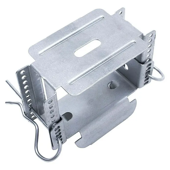 Protektor Montagezubehör für Trockenbau 100x Direktabhänger 59-108mm justierbar für CD Profil 60/27 Silber - 