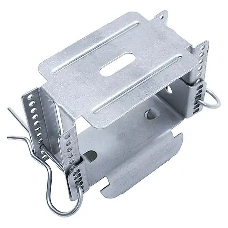 Protektor  Montagezubehör für Trockenbau 100x Direktabhänger 59-108mm justierbar für CD Profil 60/27 Silber