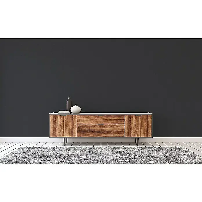 Tadessi Vliestapete M1-No.4105 - Schwarz, Uni, 10,05 x 0,53 m