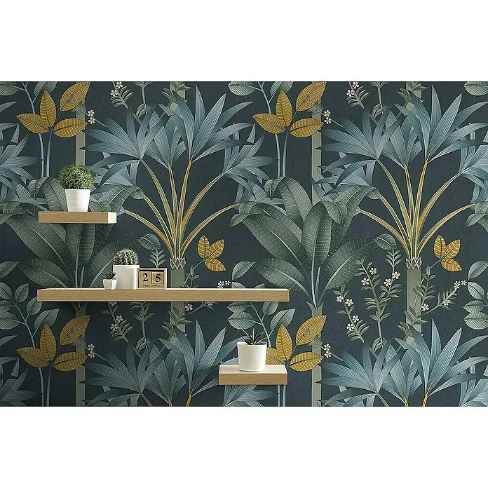 Tadessi Vliestapete M1-No.4433 - Mehrfarbig, Floral, 10,05 x 0,53 m