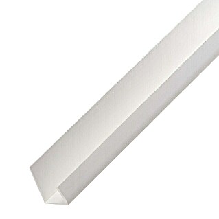 Protektor Kantenschutz für Trockenbau 3741 Einfassprofil 200cm PVC für 12,5mm Gipskarton Weiß (Weiß)