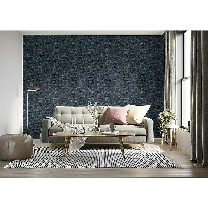 Tadessi Vliestapete M1-No.4244 - Blau, Sonstiges, 10,05 x 0,53 m