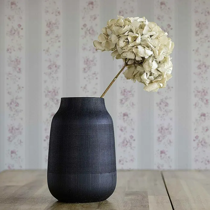Tadessi Vliestapete M1-No.4282 - Grau, Floral, 10,05 x 0,53 m
