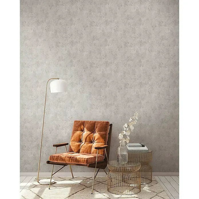 Tadessi Vliestapete M1-No.4036 - Grau, Steinoptik, 10,05 x 0,53 m