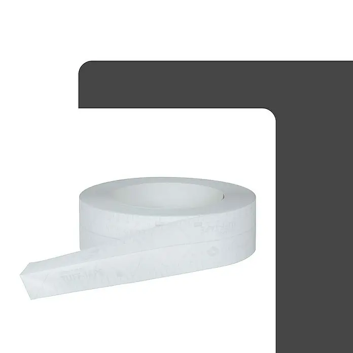 Strait-Flex Kantenschutz für Trockenbau 30m Tuff Tape Eckschiene, Kantenschutz Weiß - Weiß
