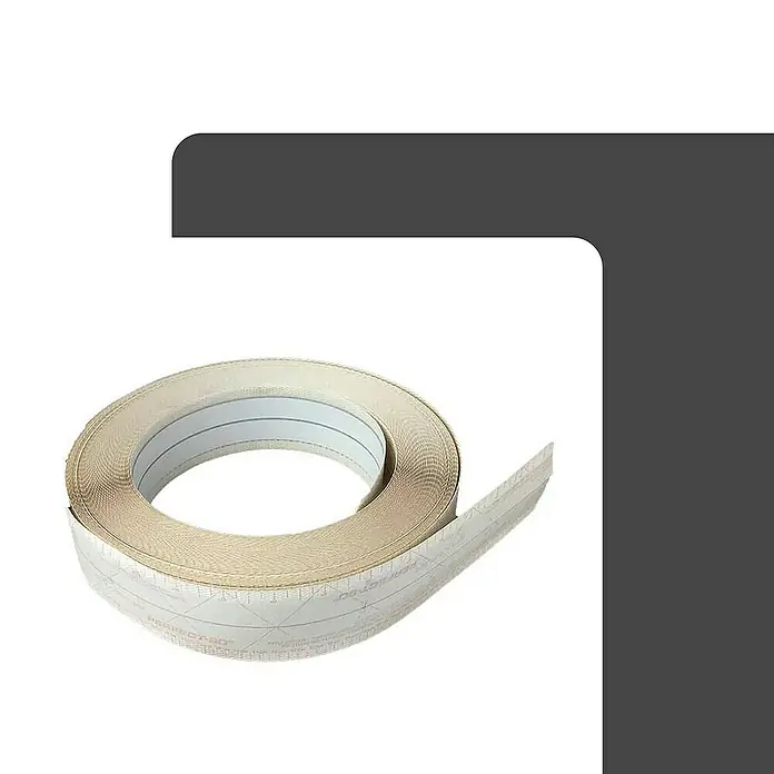 Strait-Flex Kantenschutz für Trockenbau 12x Kantenprofil 30,5m Rolle PERFECT 90 Grad Weiß - Weiß