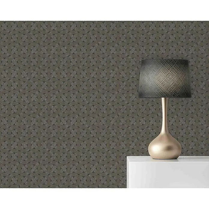 Tadessi Vliestapete M1-No.4446 - Schwarz, Sonstiges, 10,05 x 0,53 m