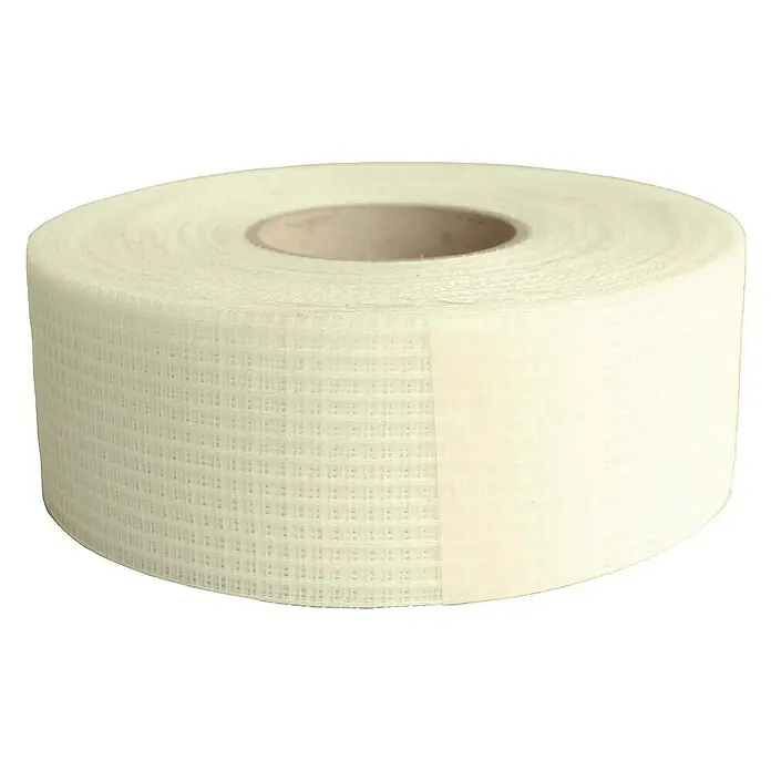 Dalsys Fugenband 90m Gewebeband 5cm, für Innenbau Weiß - 