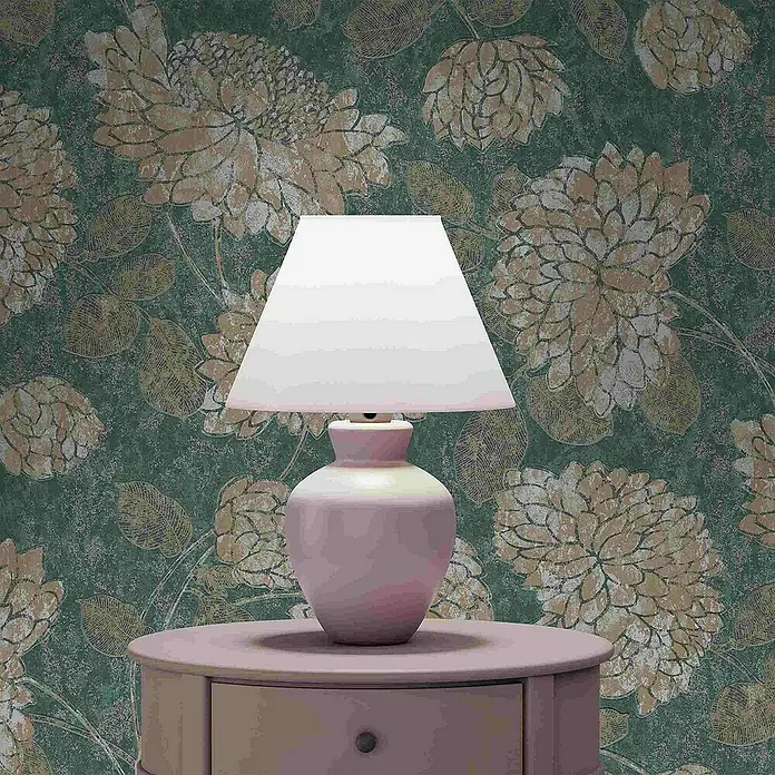 Tadessi Vliestapete M1-No.4183 - Grün, Floral, 10,05 x 0,53 m