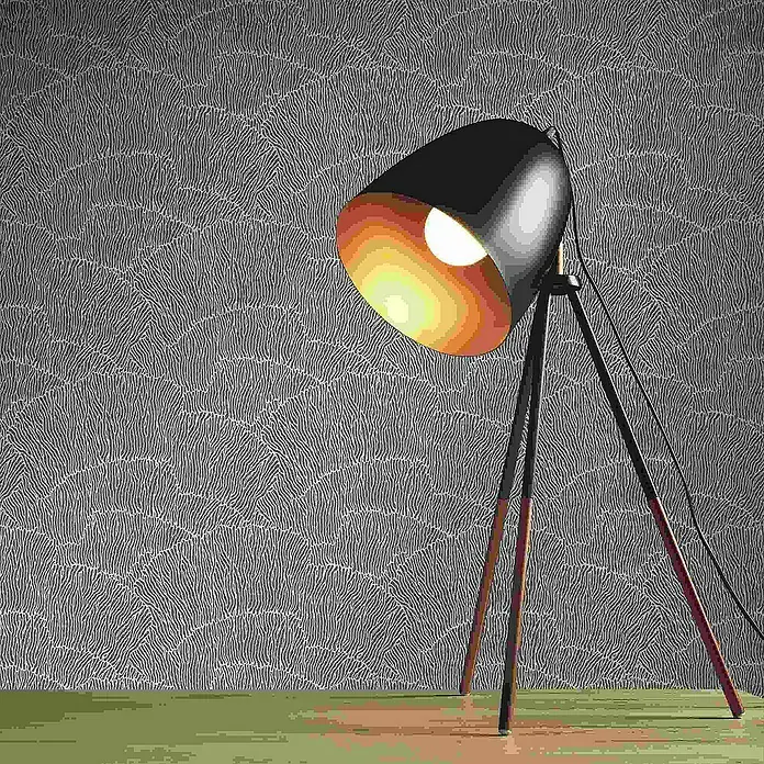 Tadessi Vliestapete M1-No.4443 - Schwarz, Sonstiges, 10,05 x 0,53 m